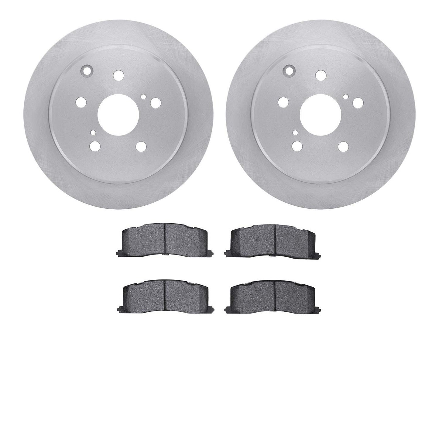 Dynamic Friction Company Disc Brake Pad and Rotor / Drum Brake Shoe and Drum Kit 6302-76086
