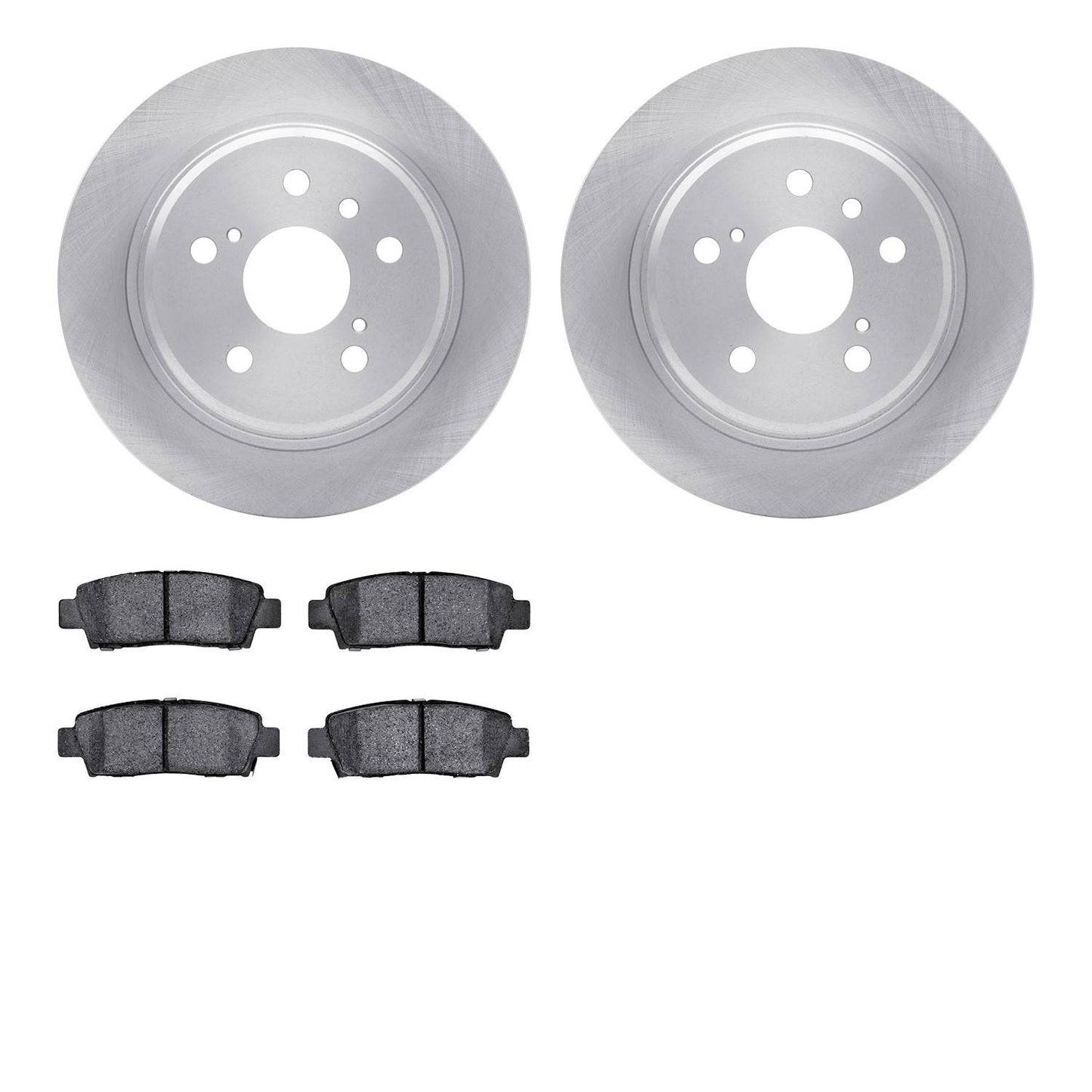 Dynamic Friction Company Disc Brake Pad and Rotor / Drum Brake Shoe and Drum Kit 6302-76111