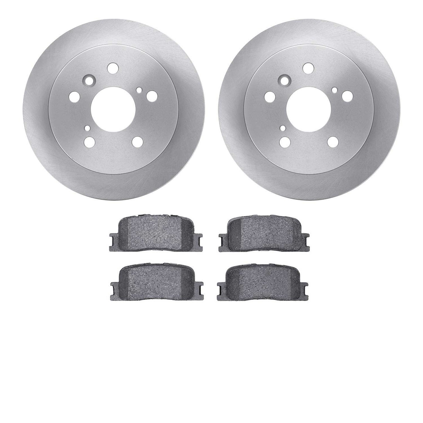 Dynamic Friction Company Disc Brake Pad and Rotor / Drum Brake Shoe and Drum Kit 6302-76132