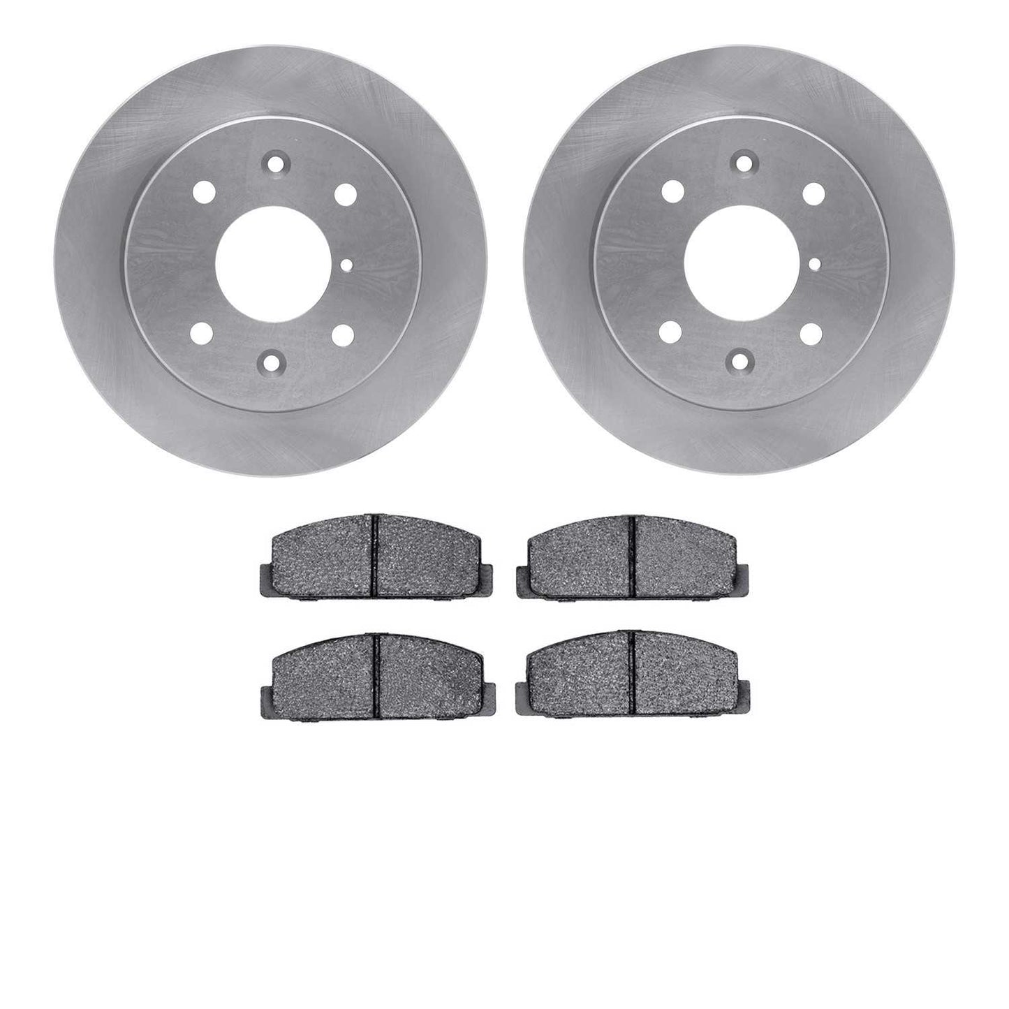 Dynamic Friction Company Disc Brake Pad and Rotor / Drum Brake Shoe and Drum Kit 6302-80017