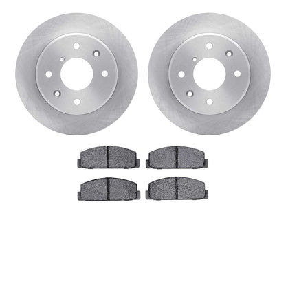 Dynamic Friction Company Disc Brake Pad and Rotor / Drum Brake Shoe and Drum Kit 6302-80018