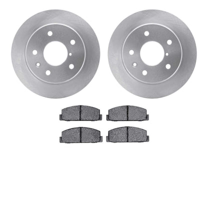 Dynamic Friction Company Disc Brake Pad and Rotor / Drum Brake Shoe and Drum Kit 6302-80020