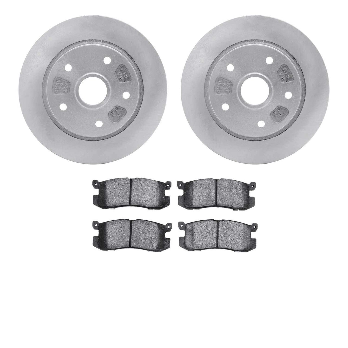 Dynamic Friction Company Disc Brake Pad and Rotor / Drum Brake Shoe and Drum Kit 6302-80028