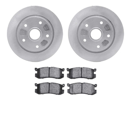 Dynamic Friction Company Disc Brake Pad and Rotor / Drum Brake Shoe and Drum Kit 6302-80028
