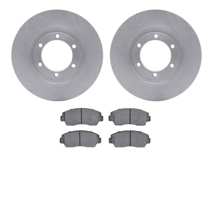 Dynamic Friction Company Disc Brake Pad and Rotor / Drum Brake Shoe and Drum Kit 6302-80039