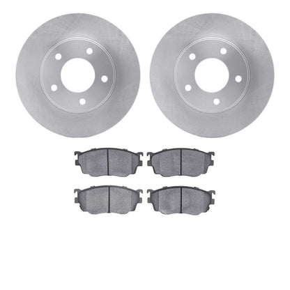 Dynamic Friction Company Disc Brake Pad and Rotor / Drum Brake Shoe and Drum Kit 6302-80047