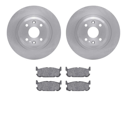 Dynamic Friction Company Disc Brake Pad and Rotor / Drum Brake Shoe and Drum Kit 6302-80049