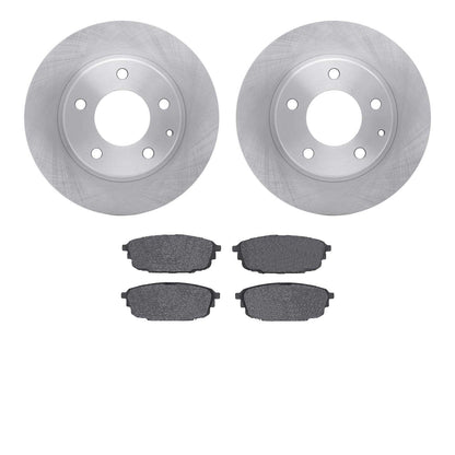 Dynamic Friction Company Disc Brake Pad and Rotor / Drum Brake Shoe and Drum Kit 6302-80050