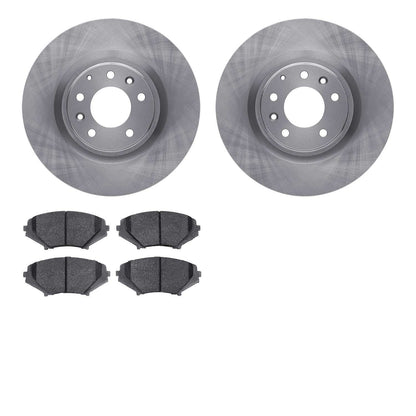Dynamic Friction Company Disc Brake Pad and Rotor / Drum Brake Shoe and Drum Kit 6302-80055