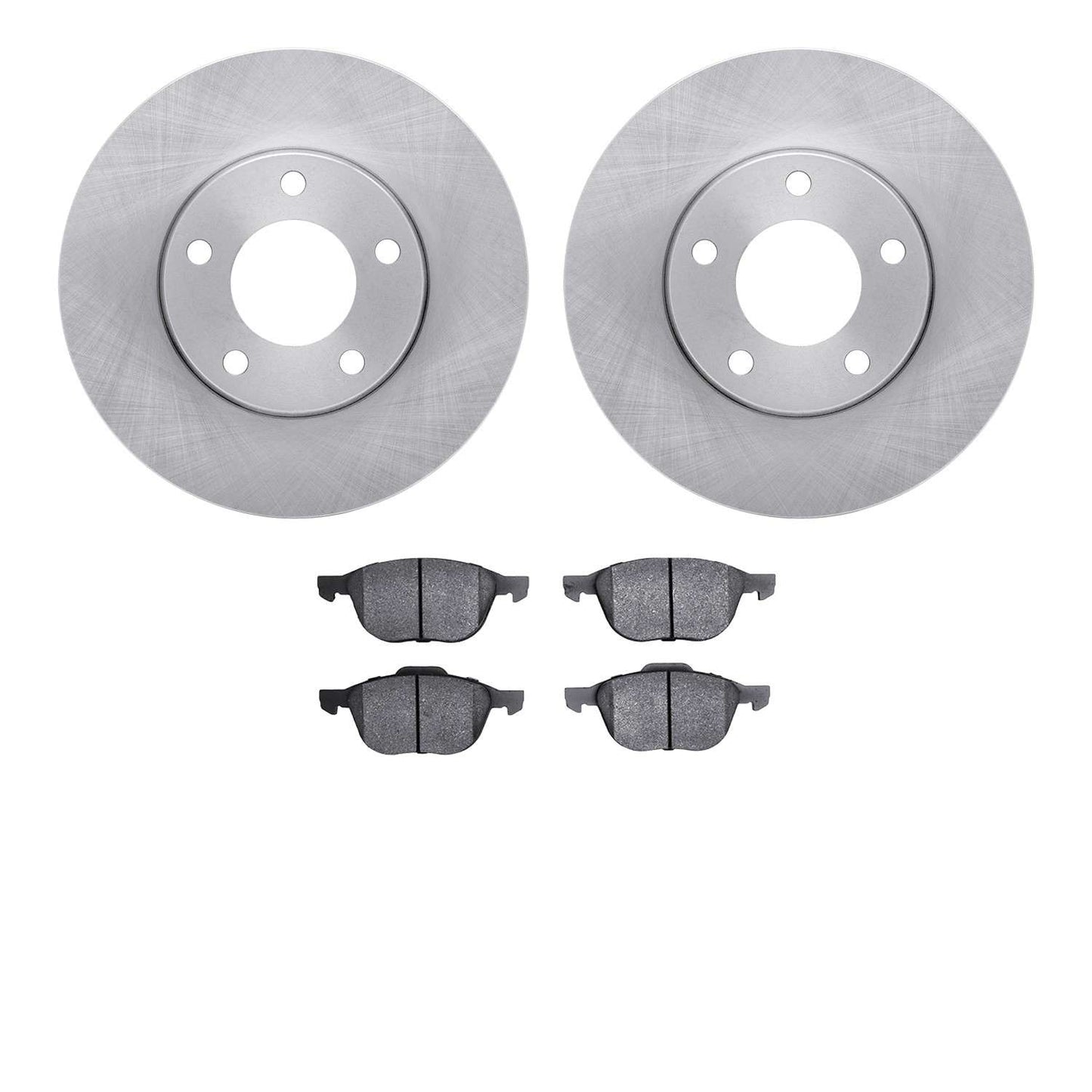 Dynamic Friction Company Disc Brake Pad and Rotor / Drum Brake Shoe and Drum Kit 6302-80056