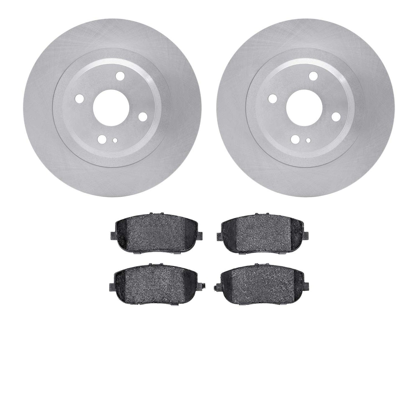 Dynamic Friction Company Disc Brake Pad and Rotor / Drum Brake Shoe and Drum Kit 6302-80064