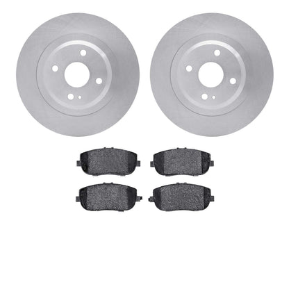 Dynamic Friction Company Disc Brake Pad and Rotor / Drum Brake Shoe and Drum Kit 6302-80064
