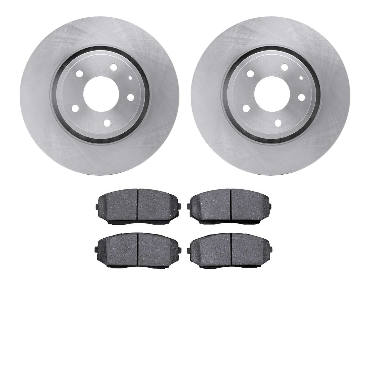 Dynamic Friction Company Disc Brake Pad and Rotor / Drum Brake Shoe and Drum Kit 6302-80068