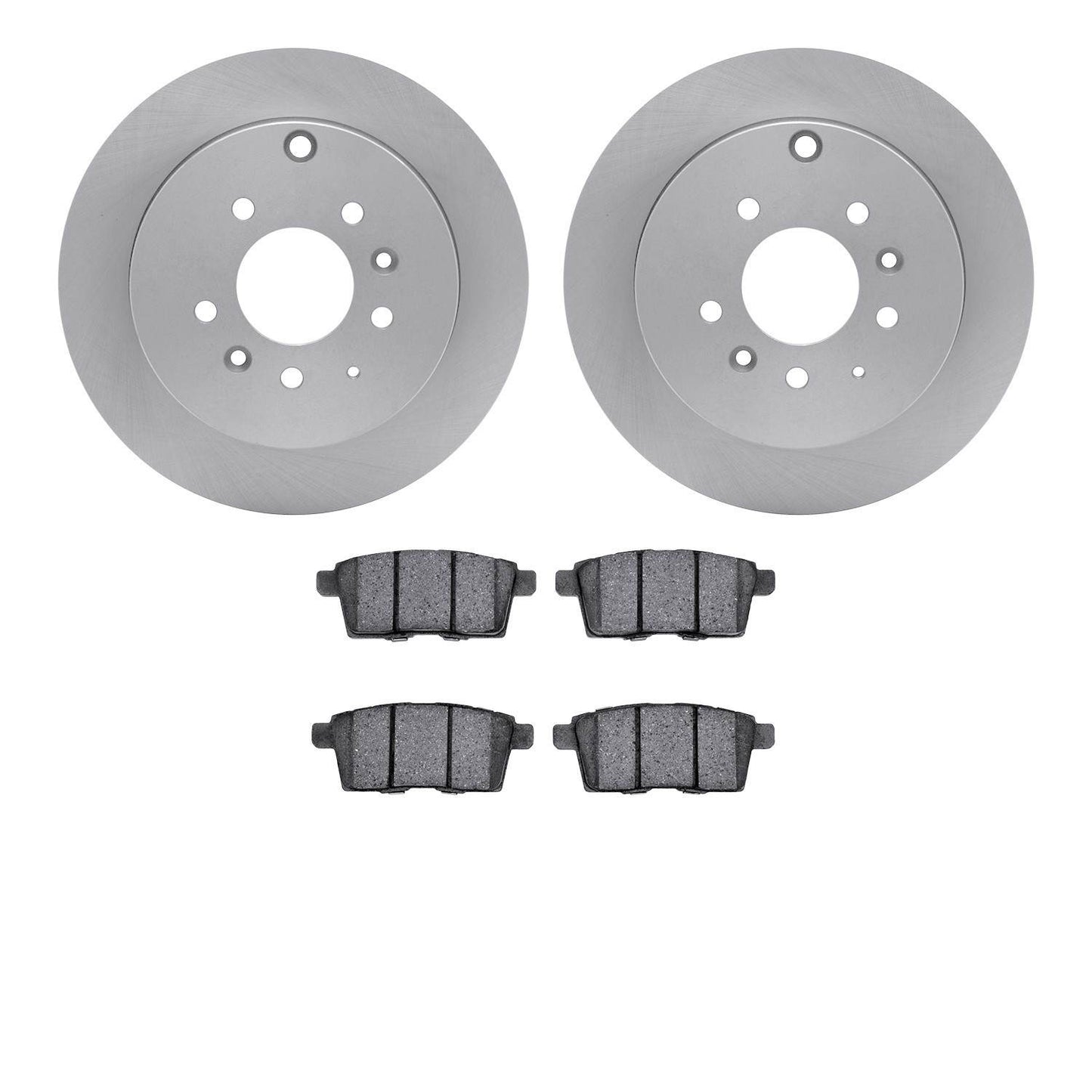 Dynamic Friction Company Disc Brake Pad and Rotor / Drum Brake Shoe and Drum Kit 6302-80069