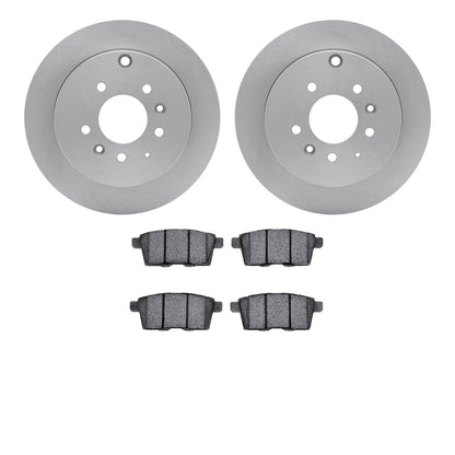 Dynamic Friction Company Disc Brake Pad and Rotor / Drum Brake Shoe and Drum Kit 6302-80069