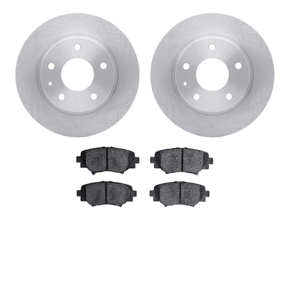 Dynamic Friction Company Disc Brake Pad and Rotor / Drum Brake Shoe and Drum Kit 6302-80082
