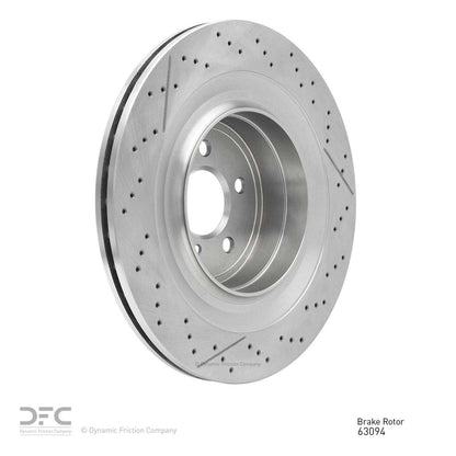 Dynamic Friction Company Disc Brake Rotor 630-63094