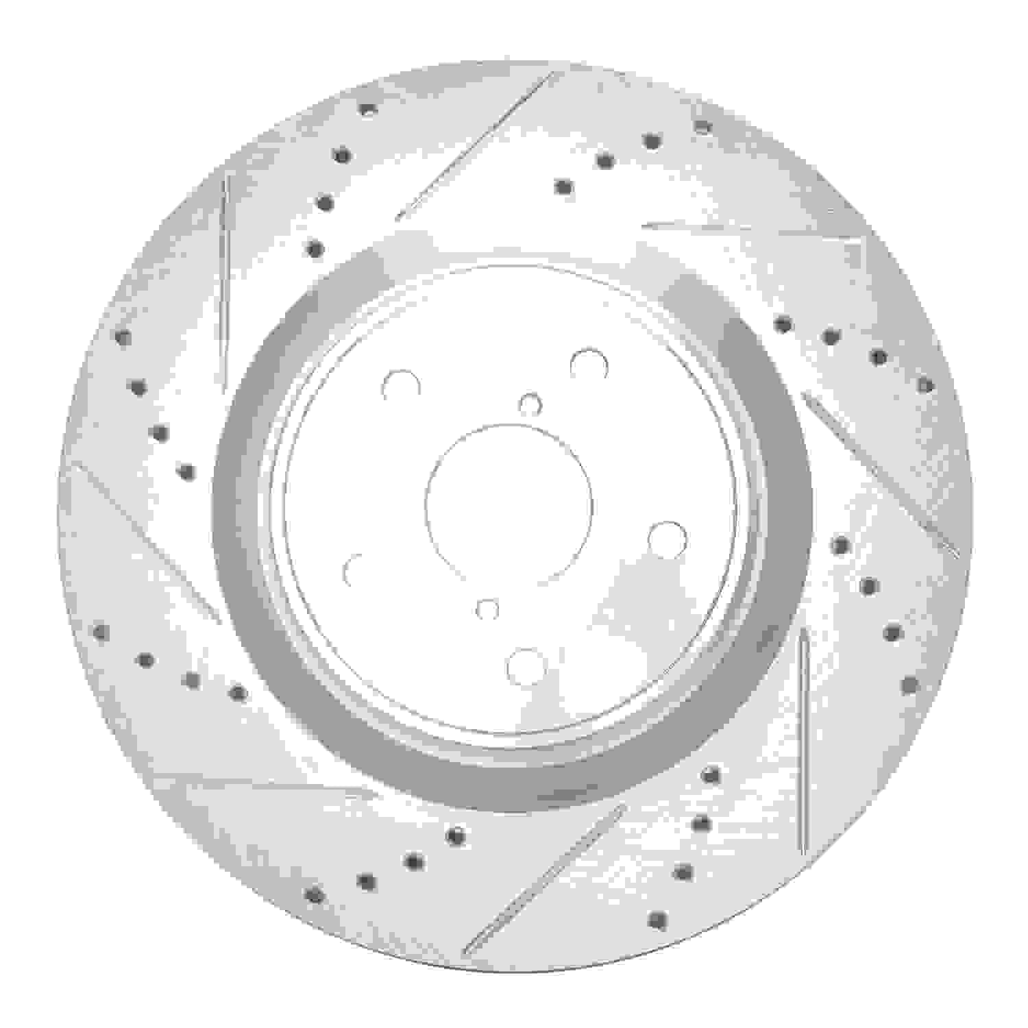 Dynamic Friction Company Disc Brake Rotor 631-13041L