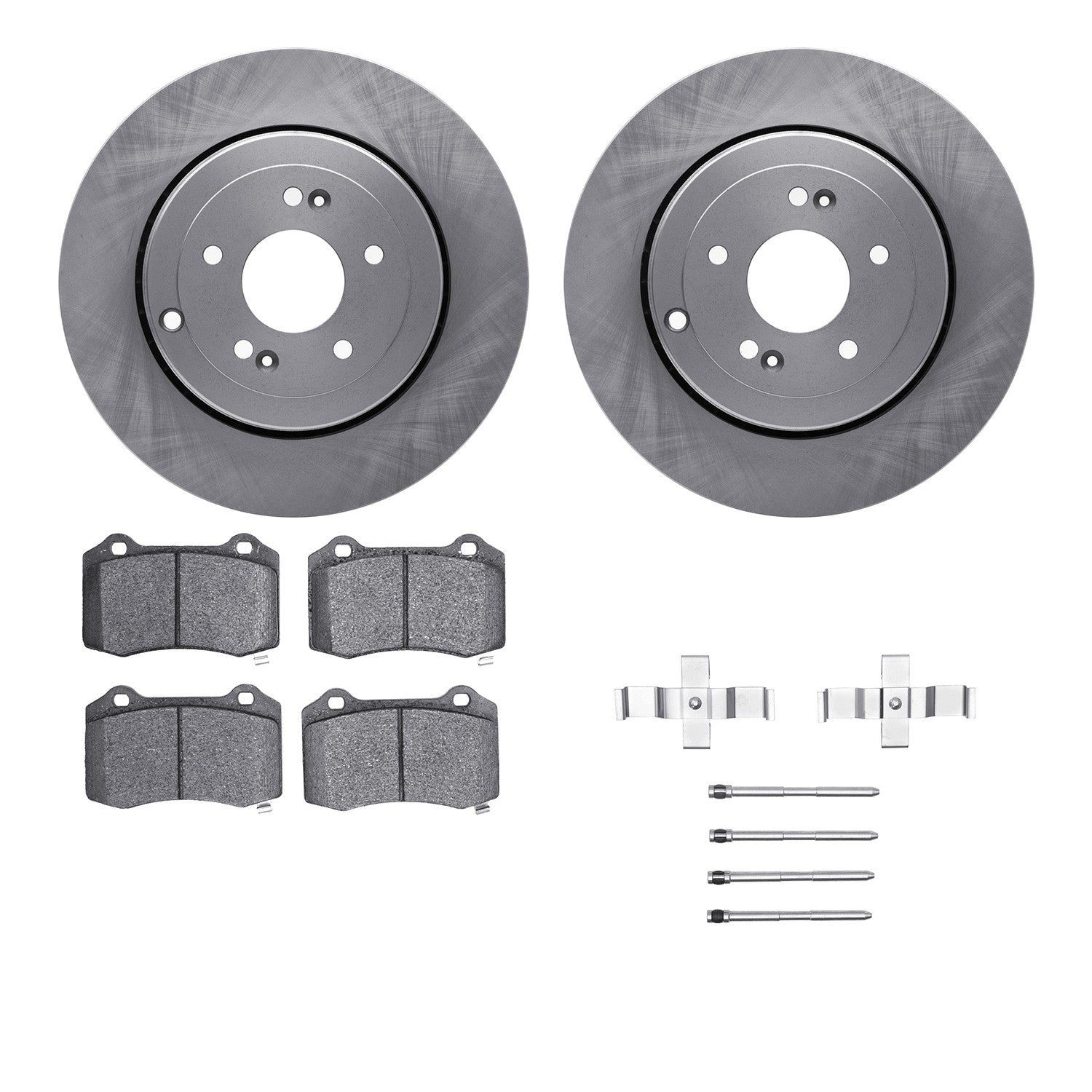 Dynamic Friction Company Disc Brake Pad and Rotor / Drum Brake Shoe and Drum Kit 6312-03029