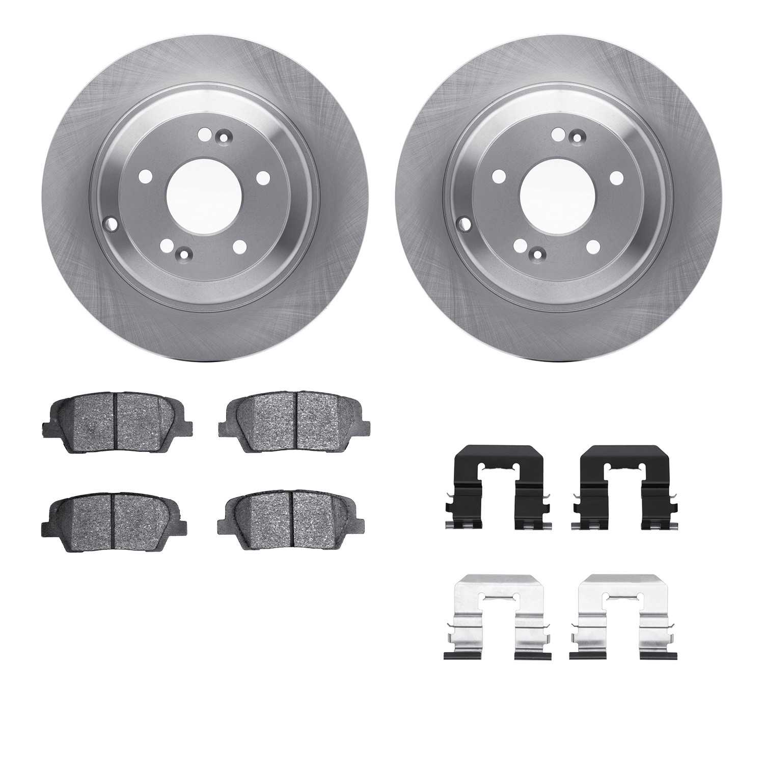 Dynamic Friction Company Disc Brake Pad and Rotor / Drum Brake Shoe and Drum Kit 6312-03087