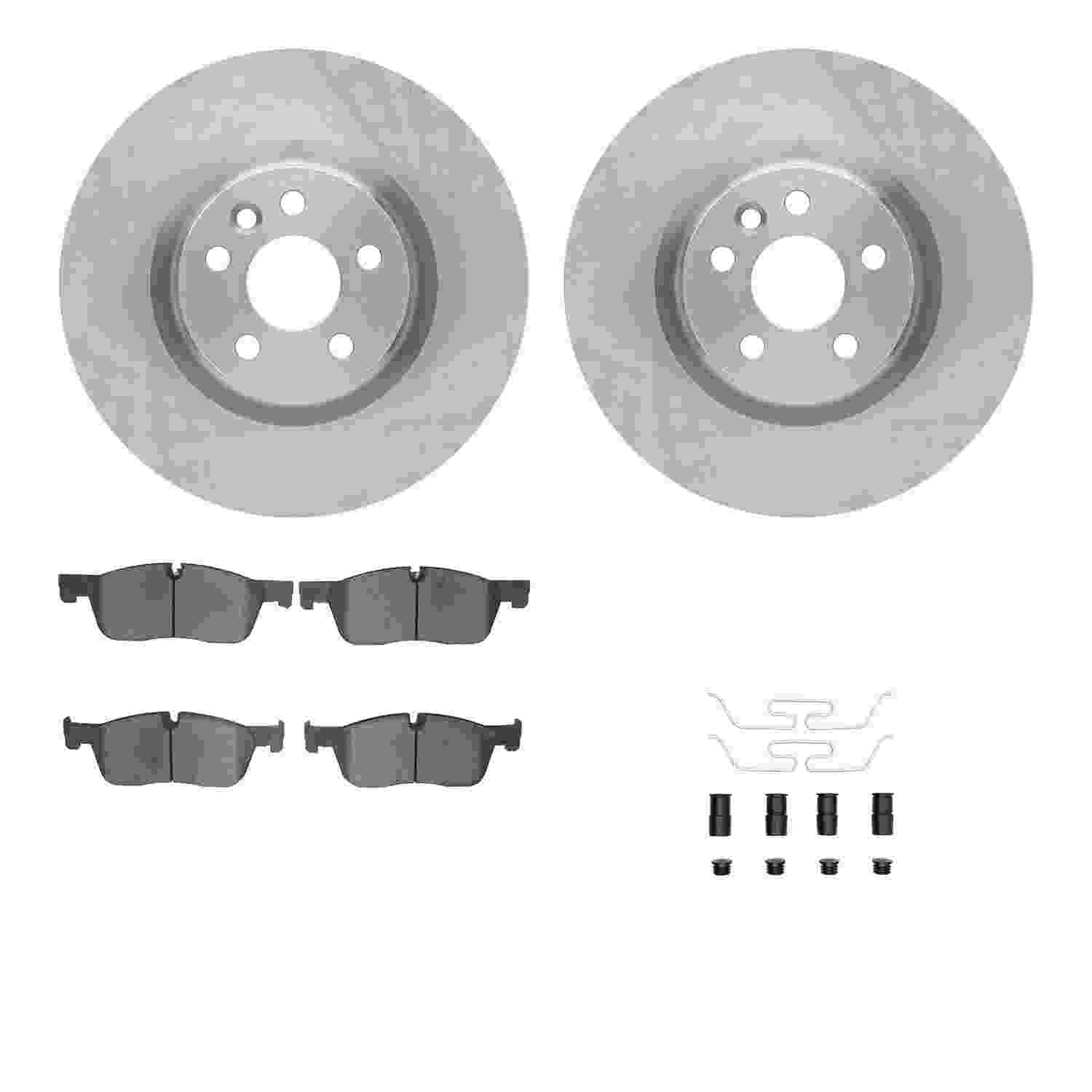 Dynamic Friction Company Disc Brake Pad and Rotor / Drum Brake Shoe and Drum Kit 6312-11029