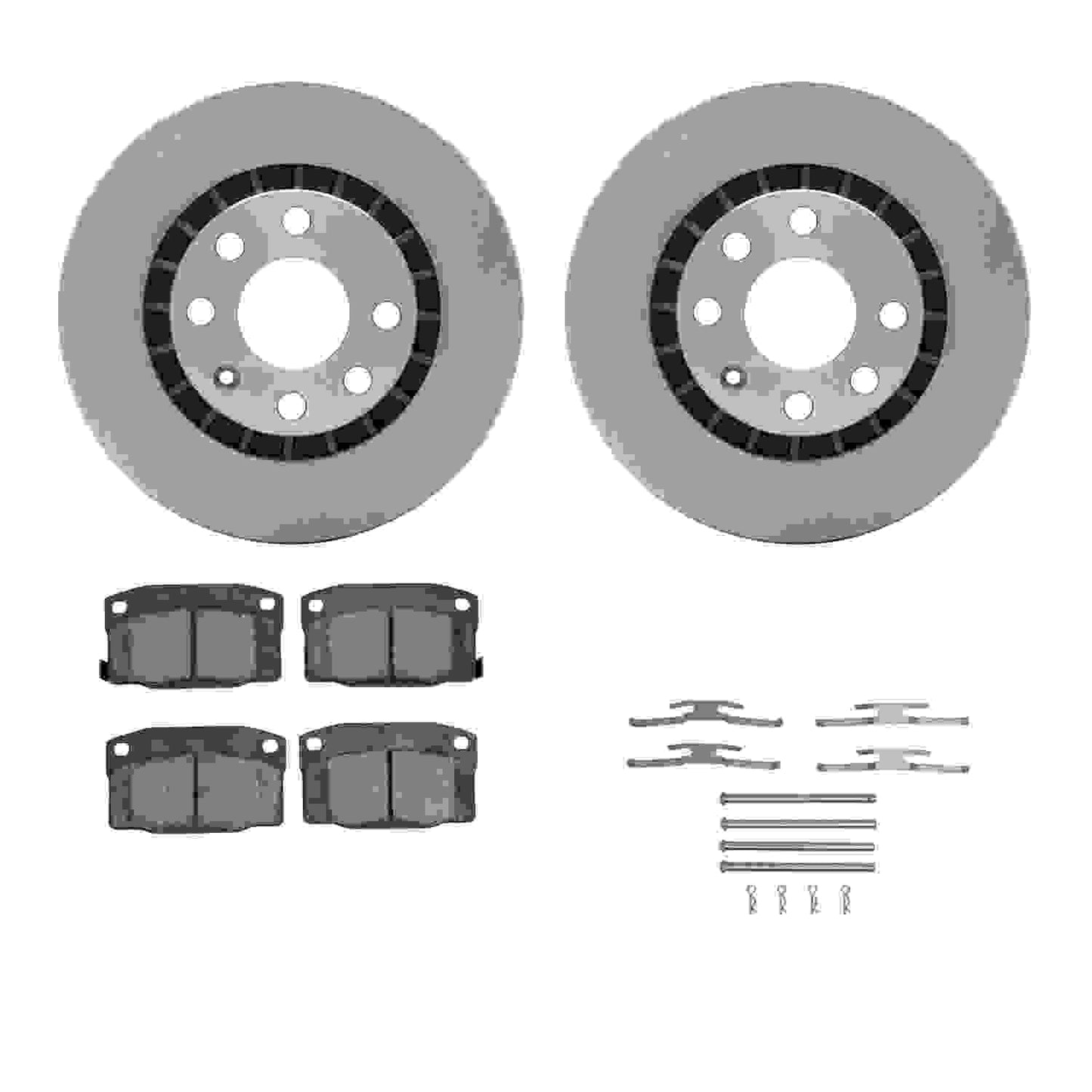 Dynamic Friction Company Disc Brake Kit 6312-18001