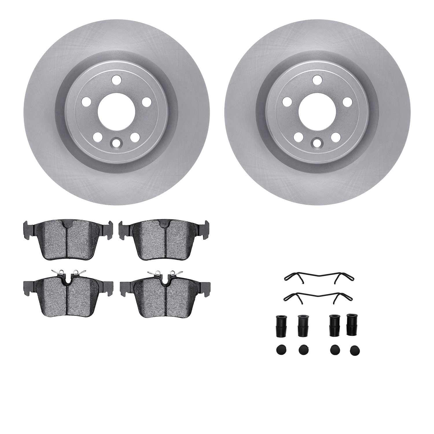 Dynamic Friction Company Disc Brake Pad and Rotor / Drum Brake Shoe and Drum Kit 6312-20025