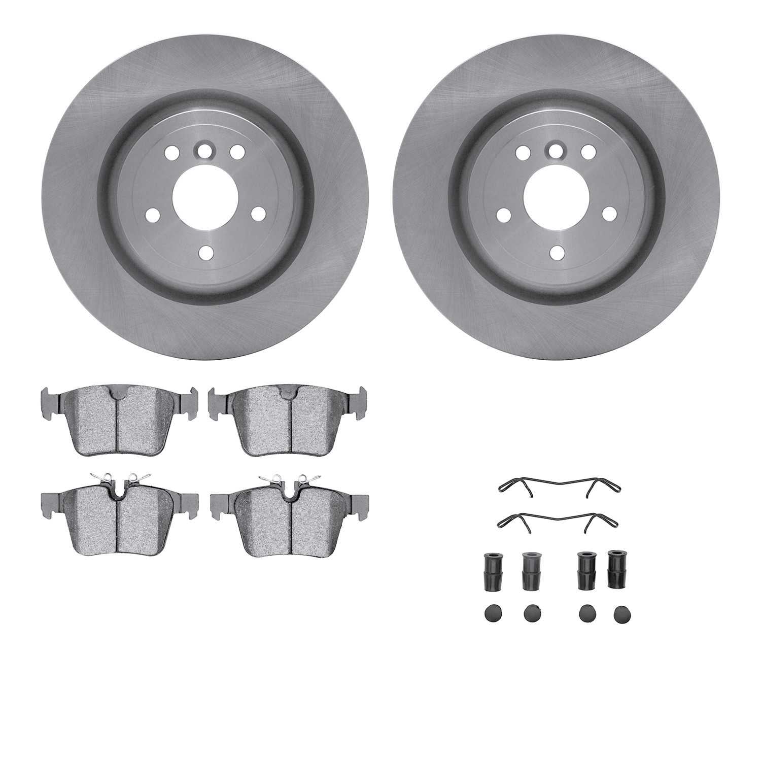 Dynamic Friction Company Disc Brake Pad and Rotor / Drum Brake Shoe and Drum Kit 6312-20026