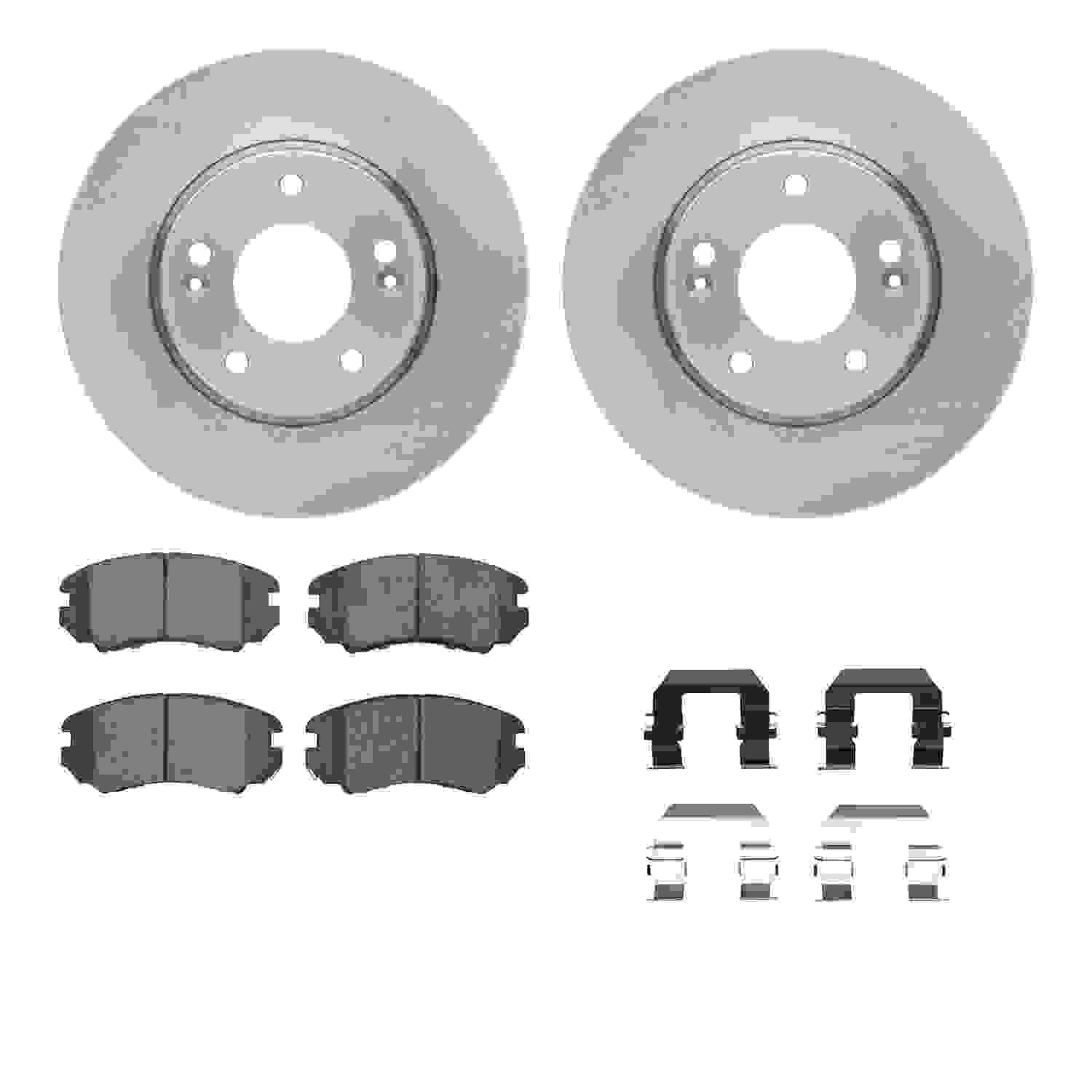 Dynamic Friction Company Disc Brake Kit 6312-21016