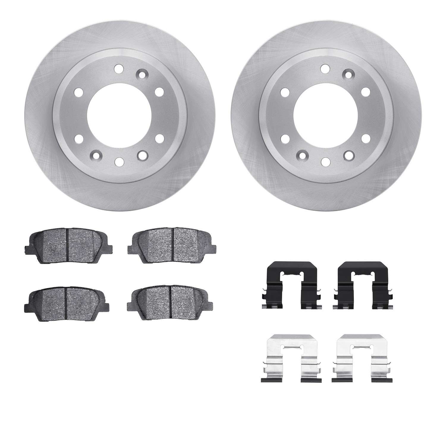 Dynamic Friction Company Disc Brake Pad and Rotor / Drum Brake Shoe and Drum Kit 6312-21040