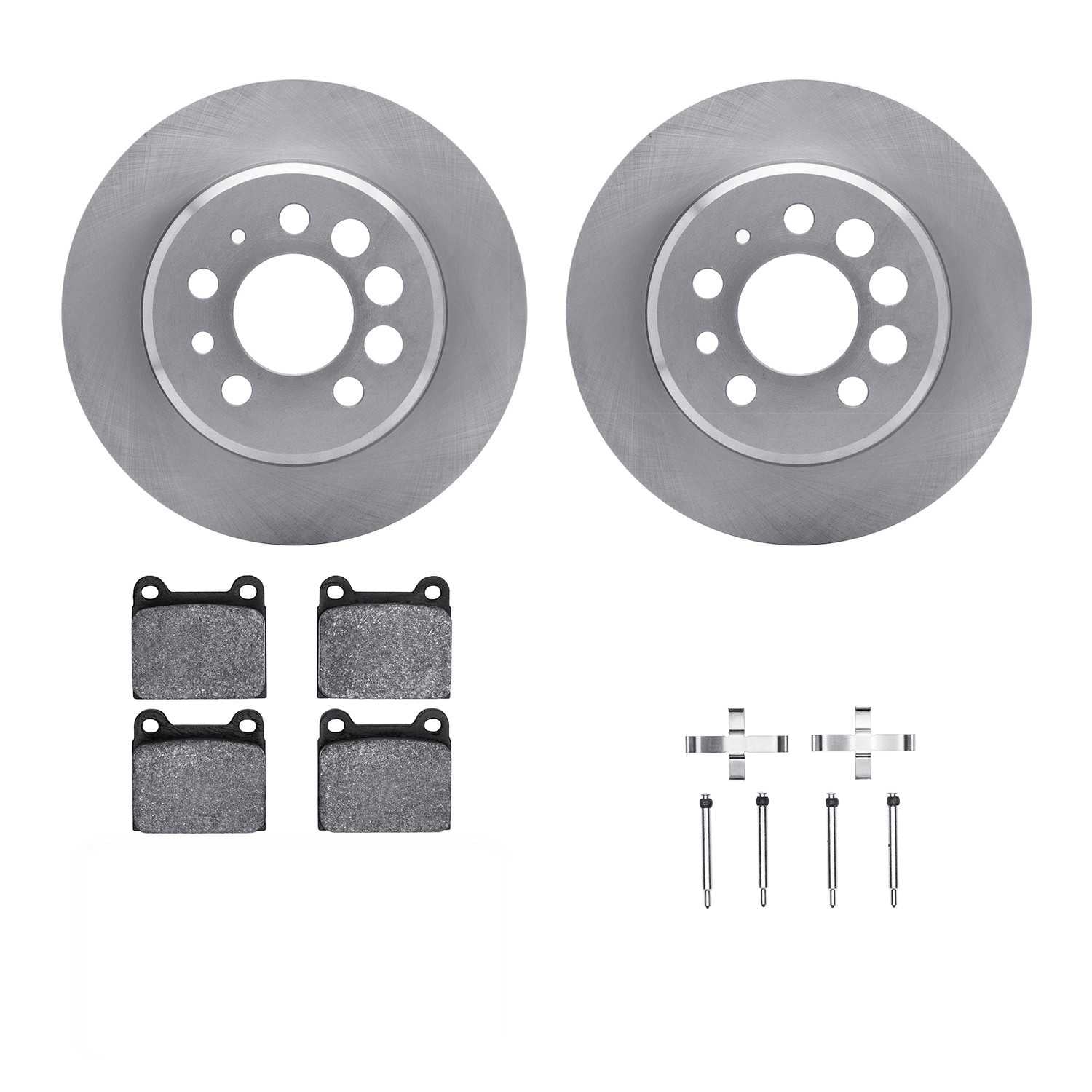 Dynamic Friction Company Disc Brake Pad and Rotor / Drum Brake Shoe and Drum Kit 6312-27001