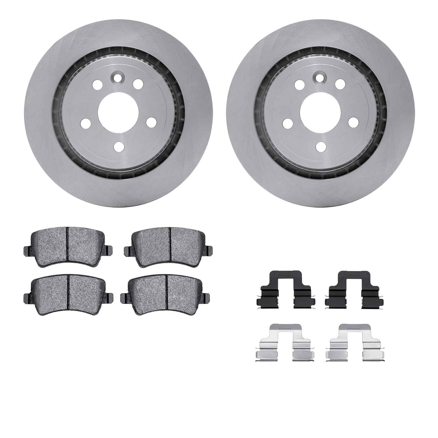 Dynamic Friction Company Disc Brake Pad and Rotor / Drum Brake Shoe and Drum Kit 6312-27067