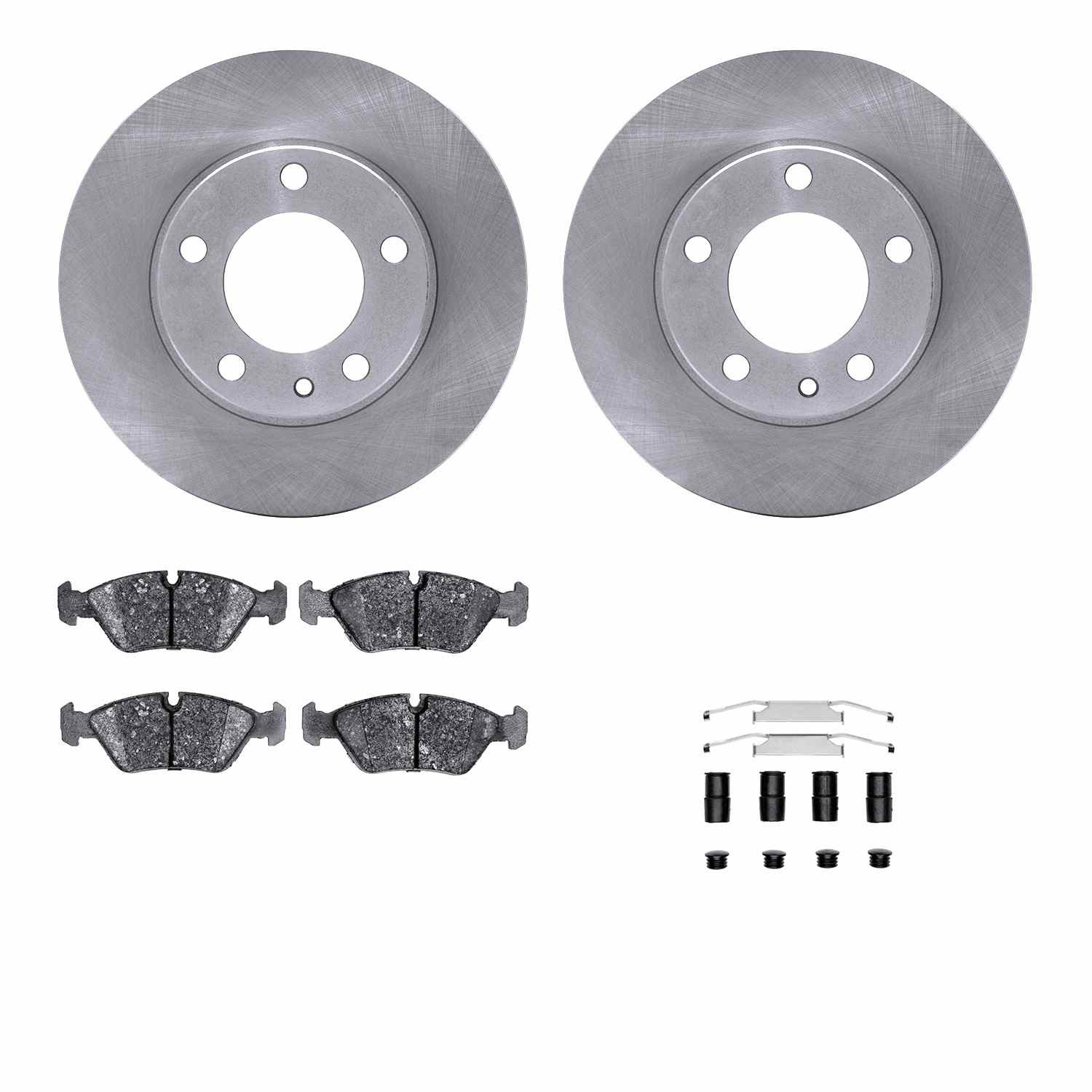 Dynamic Friction Company Disc Brake Pad and Rotor / Drum Brake Shoe and Drum Kit 6312-31014