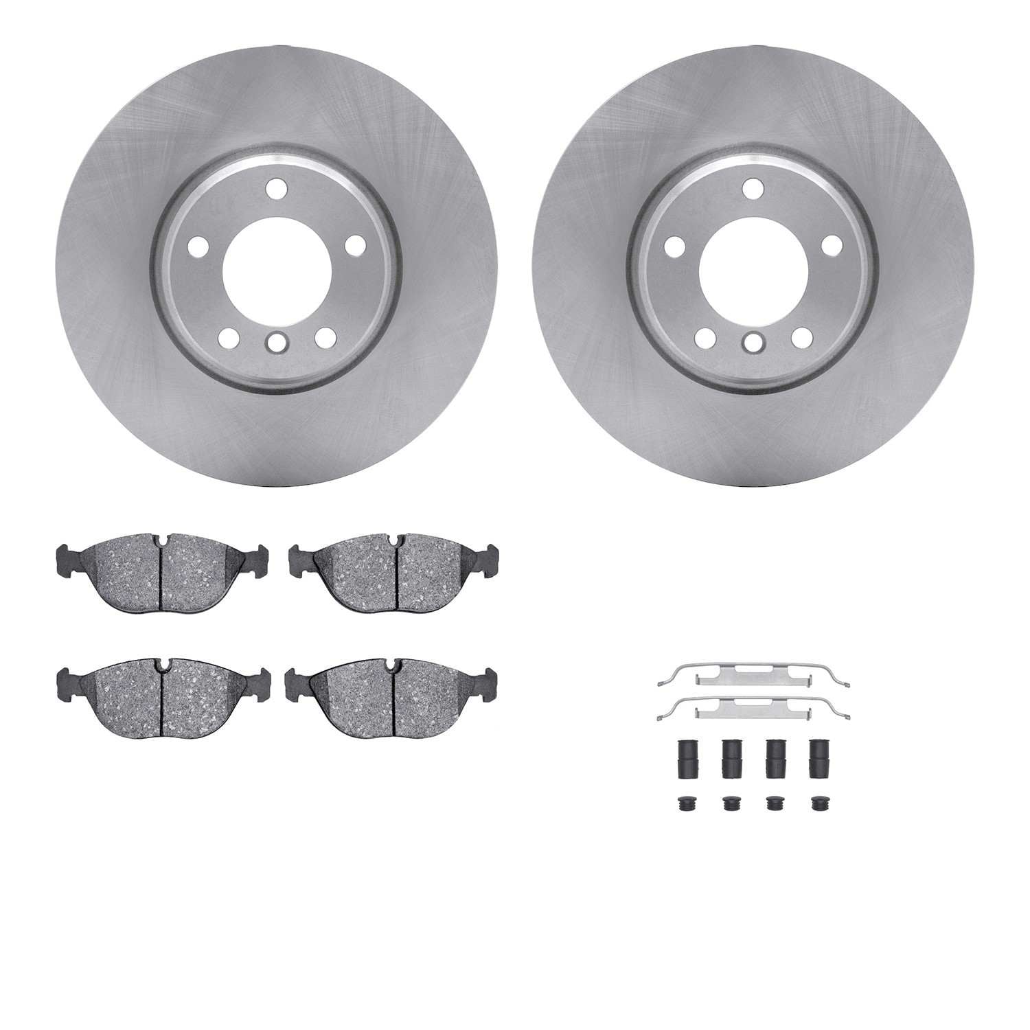 Dynamic Friction Company Disc Brake Pad and Rotor / Drum Brake Shoe and Drum Kit 6312-31046