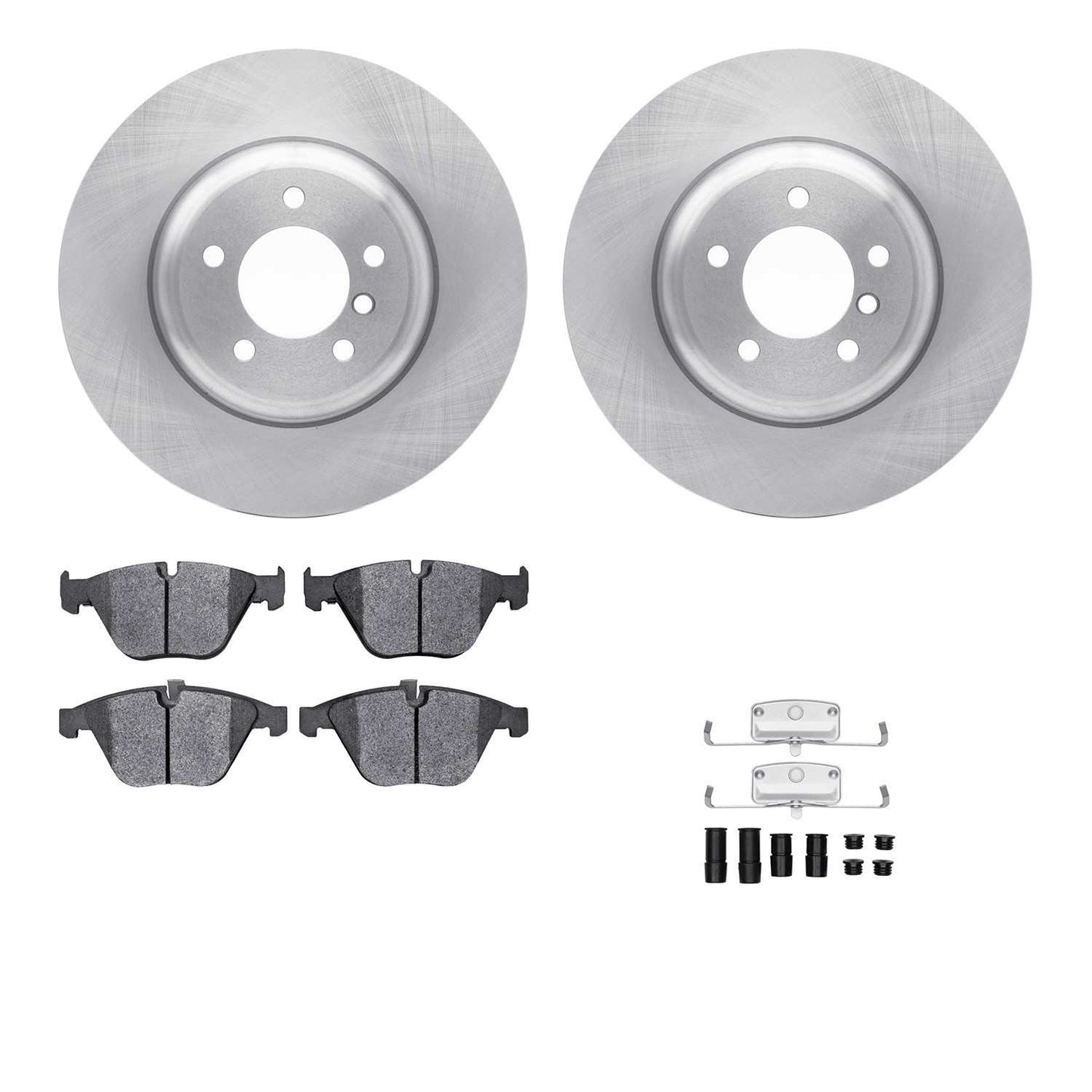 Dynamic Friction Company Disc Brake Pad and Rotor / Drum Brake Shoe and Drum Kit 6312-31070