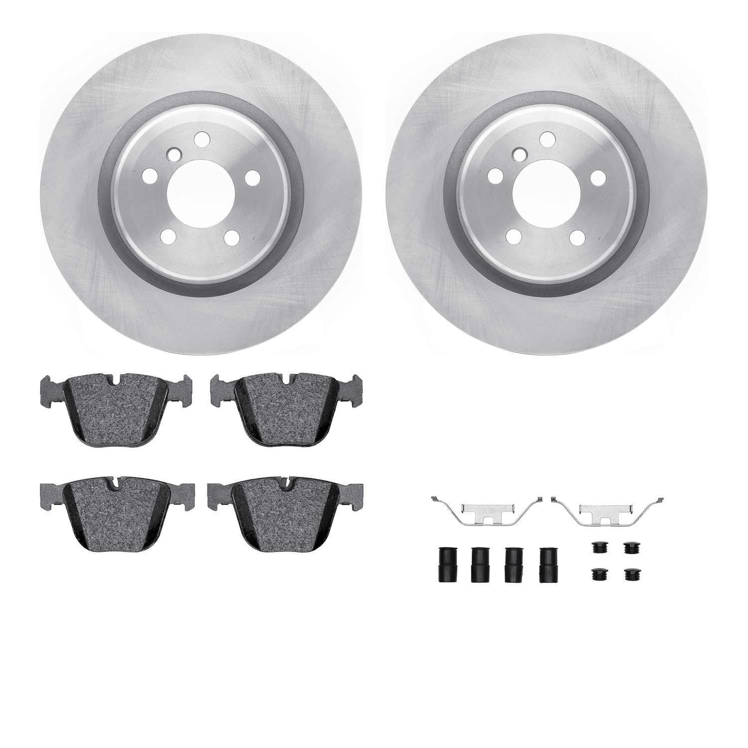 Dynamic Friction Company Disc Brake Pad and Rotor / Drum Brake Shoe and Drum Kit 6312-31079