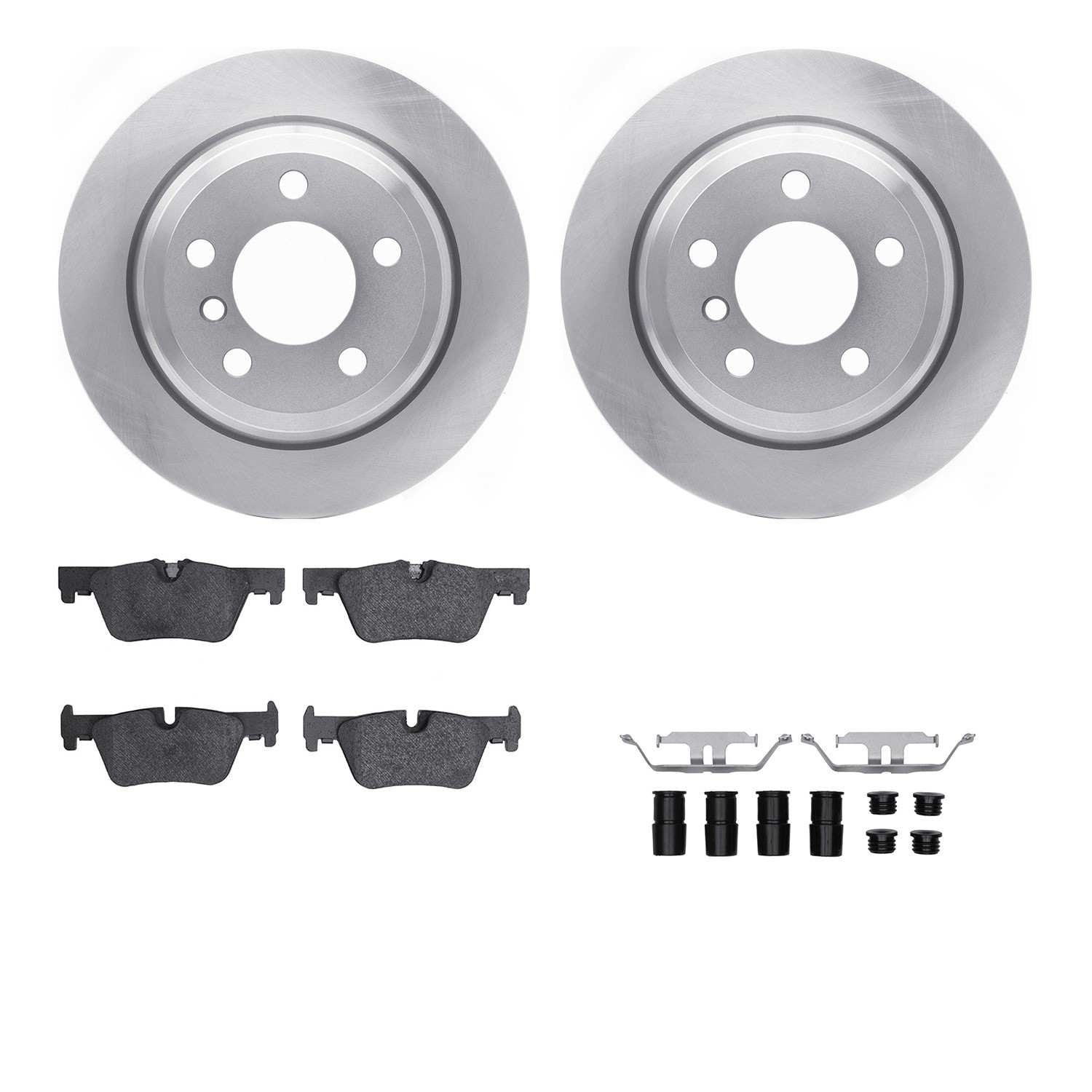 Dynamic Friction Company Disc Brake Pad and Rotor / Drum Brake Shoe and Drum Kit 6312-31129