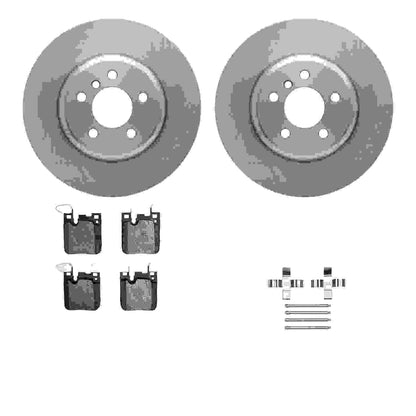 Dynamic Friction Company Disc Brake Pad and Rotor / Drum Brake Shoe and Drum Kit 6312-31131