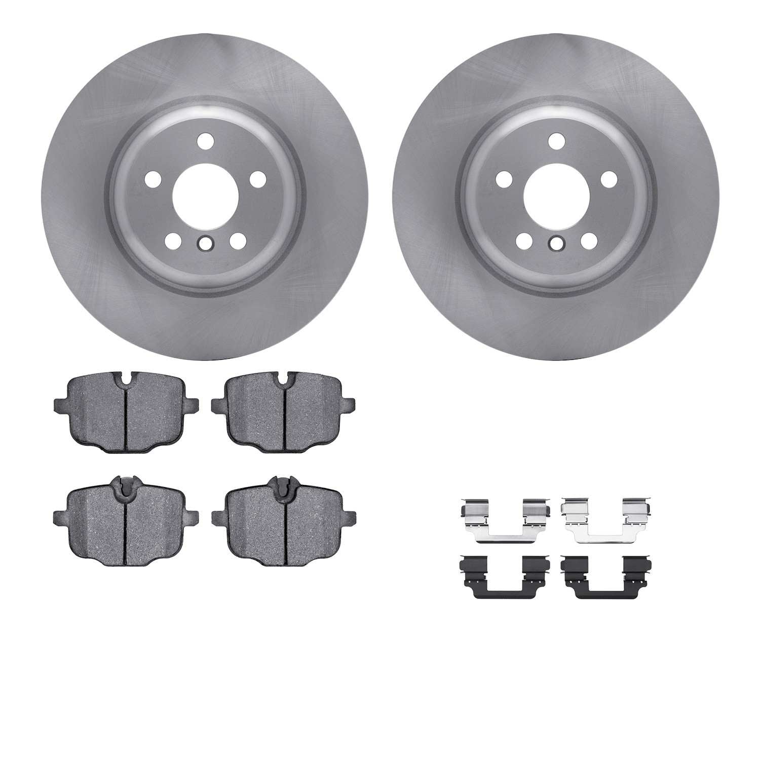 Dynamic Friction Company Disc Brake Pad and Rotor / Drum Brake Shoe and Drum Kit 6312-31135