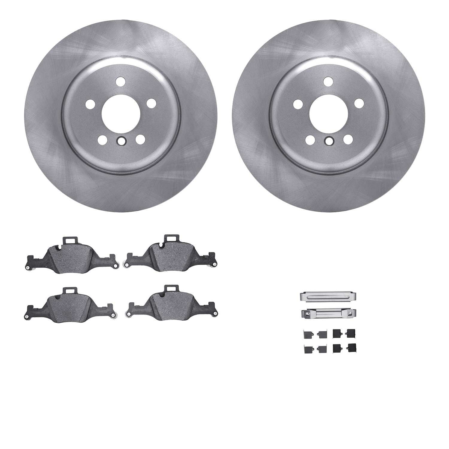 Dynamic Friction Company Disc Brake Pad and Rotor / Drum Brake Shoe and Drum Kit 6312-31140