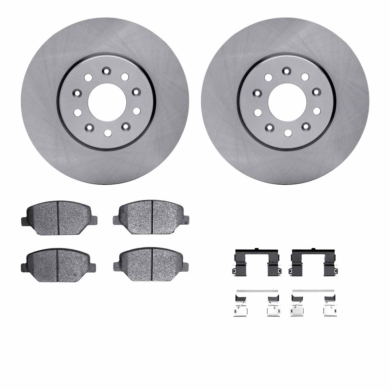 Dynamic Friction Company Disc Brake Pad and Rotor / Drum Brake Shoe and Drum Kit 6312-45031