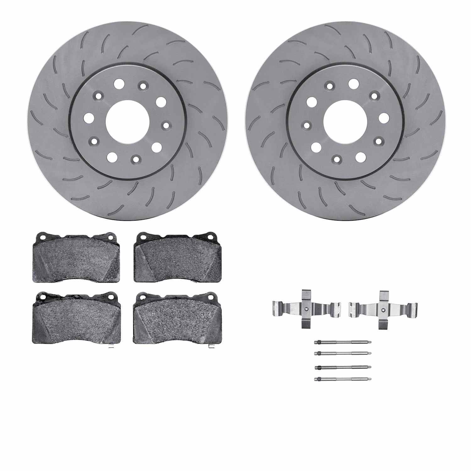 Dynamic Friction Company Disc Brake Pad and Rotor / Drum Brake Shoe and Drum Kit 6312-46032