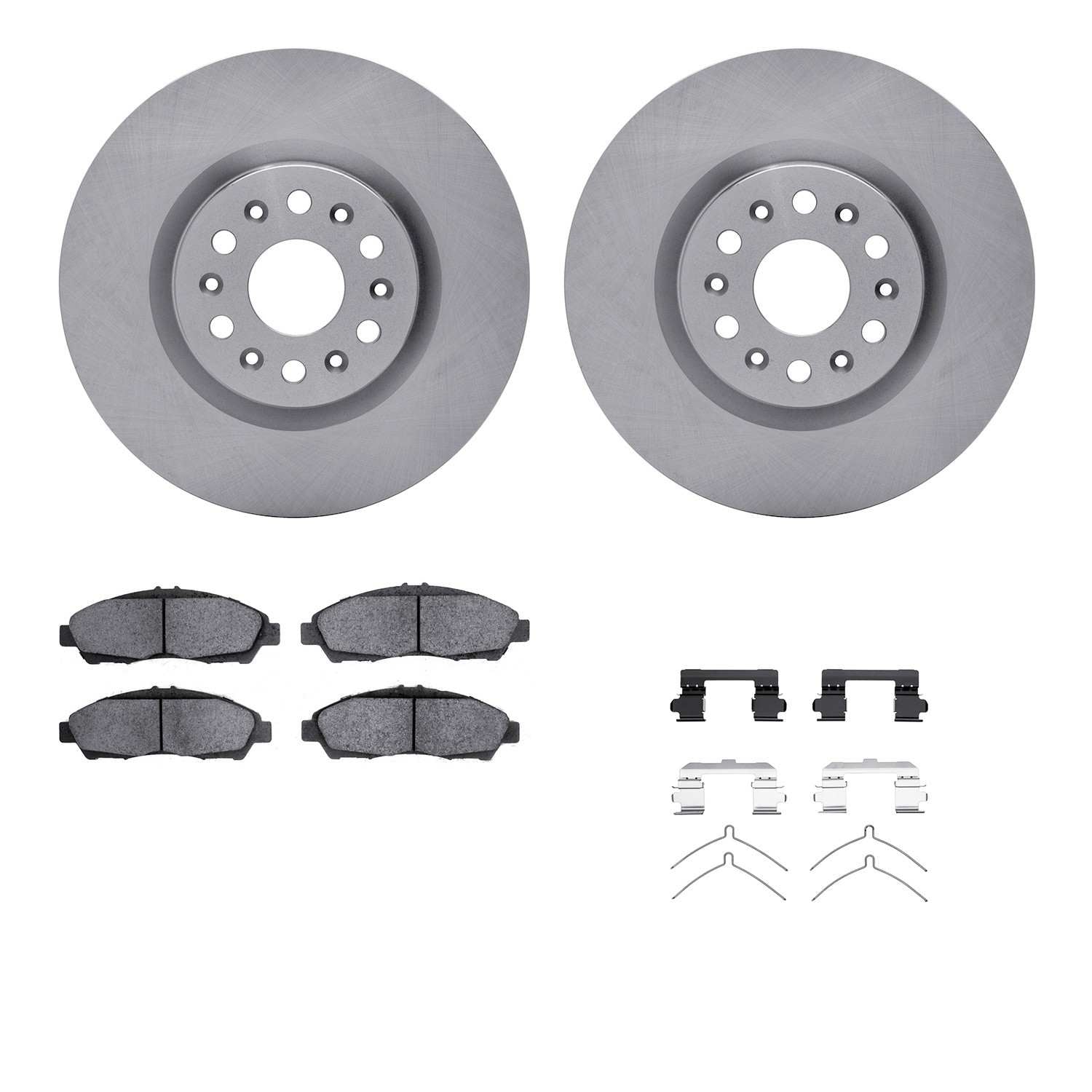 Dynamic Friction Company Disc Brake Pad and Rotor / Drum Brake Shoe and Drum Kit 6312-46063