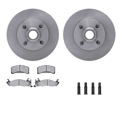 Dynamic Friction Company Disc Brake Pad and Rotor / Drum Brake Shoe and Drum Kit 6312-54042