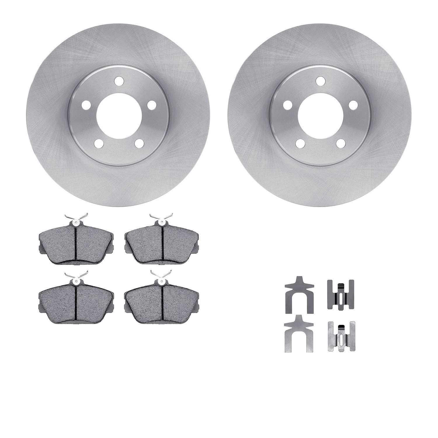 Dynamic Friction Company Disc Brake Pad and Rotor / Drum Brake Shoe and Drum Kit 6312-54081