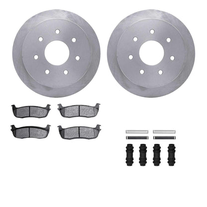 Dynamic Friction Company Disc Brake Pad and Rotor / Drum Brake Shoe and Drum Kit 6312-54121