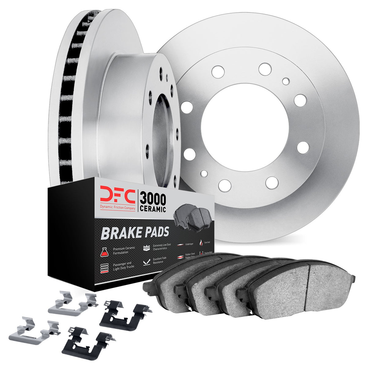 Dynamic Friction Company Disc Brake Kit 6312-54127