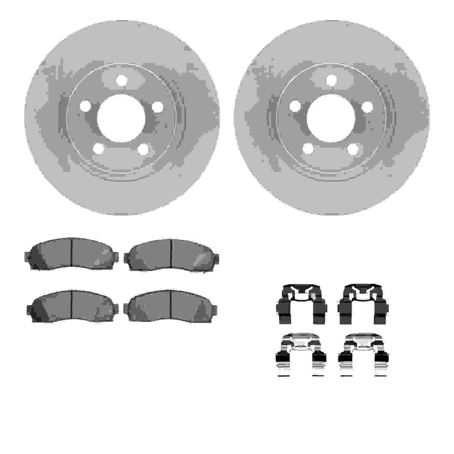 Dynamic Friction Company Disc Brake Kit 6312-54139