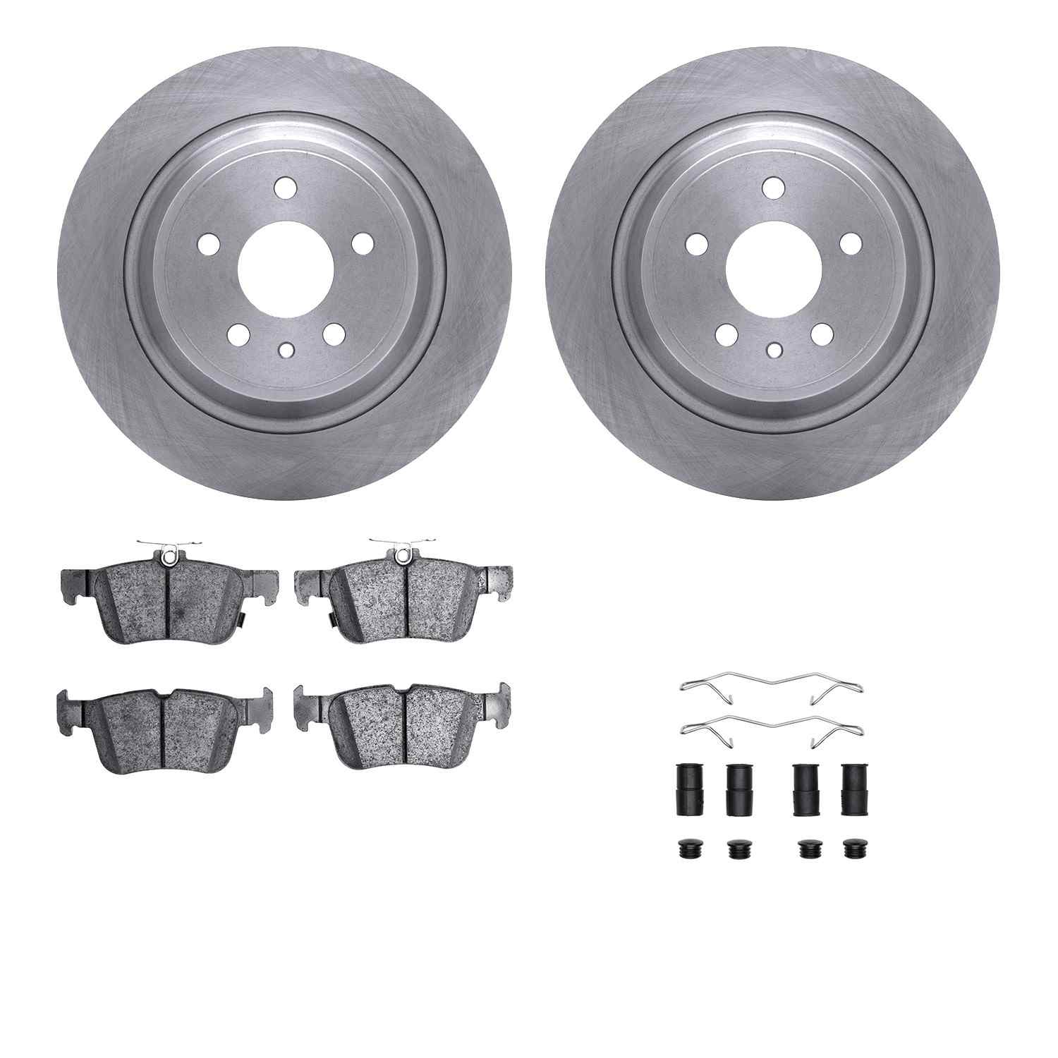 Dynamic Friction Company Disc Brake Pad and Rotor / Drum Brake Shoe and Drum Kit 6312-54221