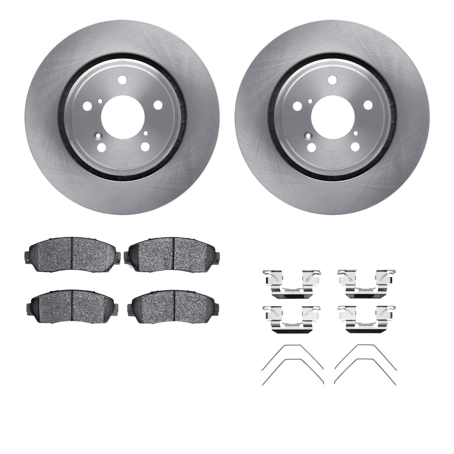 Dynamic Friction Company Disc Brake Pad and Rotor / Drum Brake Shoe and Drum Kit 6312-59087